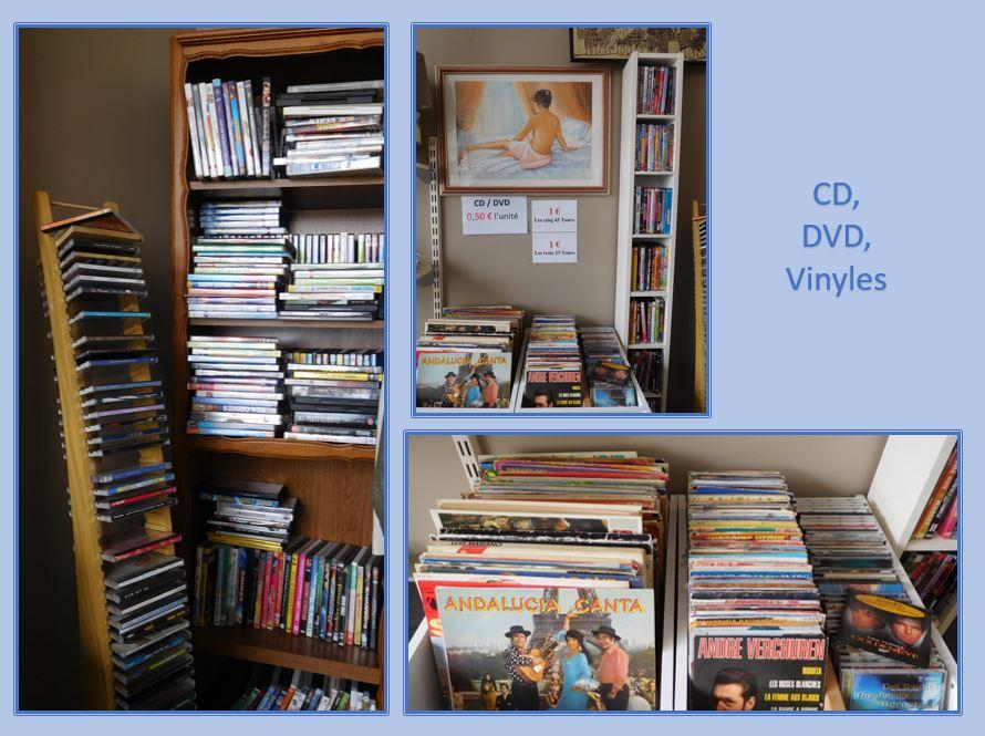 Cd dvd vinyles